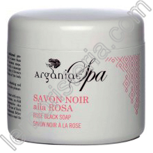 Arganiae Spa Savon Noir Sapone Nero alla Rosa