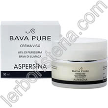 Aspersina Bava Pure Crema con 87% di Purissima Bava di Lumaca
