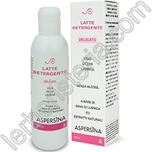 Aspersina Latte Detergente Viso Occhi Senza Alcool