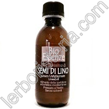 Bio Essenze Olio Purissimo di Lino - uso alimentare e cosmetico