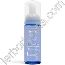 Bouquet Floreal Mousse Nettoyante Légère Struccante Detergente Delicato Bio