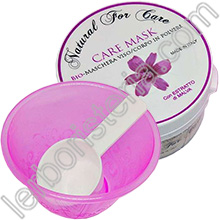 Care Mask Bio Maschera in Polvere 100% Naturale Argilla ed Estratto di Malva Pelli Secche