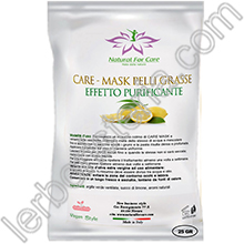 Care Mask Pelli Grasse Effetto Purificante 100% Naturale Ricarica