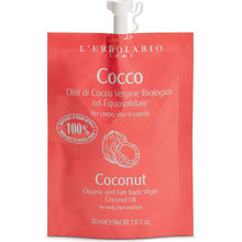 Cocco Olio di Cocco Vergine Biologico ed Equosolidale Viso Corpo Capelli