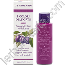 I Colori dell'Orto Viola Azione Riconfortante Acqua Micellare Addolcente Pelli Sensibili