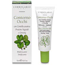 Gel Contorno Occhi con Centella asiatica Proteine Vegetali e Ginseng Rinfrescante e Tonificante