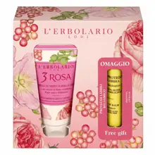 Kit Mani & Labbra - Crema Mani Nutriente 3 Rosa e Proteggilabbra in Omaggio!