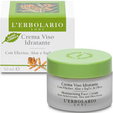 Crema Viso Idratante Elicriso Aloe e Foglie d'Olivo