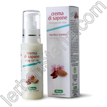 Crema di Sapone Detergente Viso Pelli Sensibili