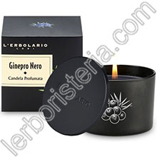 Ginepro Nero Candela Profumata