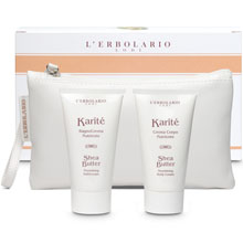 Karit Beauty-Pochette con Bagnocrema e Crema Corpo Nutrienti