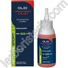 Natural Sport Olio Massaggio Caldo