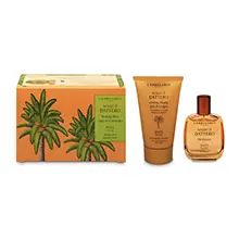 Nettare di Dattero Beauty Box Oasi nel Deserto con Profumo e Crema Corpo Profumata Travel Size