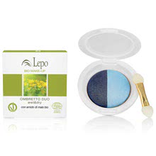 Ombretto Duo Wet & Dry Biologico 11 Blu Notte - Azzurro Cielo
