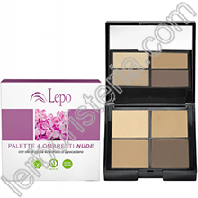100% Natural Palette 4 Ombretti Nude
