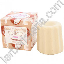 Shampoo Solido Vaniglia Cocco Capelli Secchi Plastic-Free