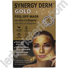 Synergy Derm Gold Peel Off Mask con Oro, Collagene e Acido Ialuronico