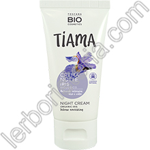 Tiama Crema Notte Nutriente Intensiva Viso e Collo Bio
