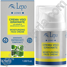 Uomo Crema Viso Idratante Vegan