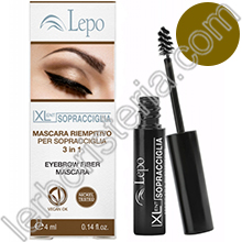 XLent Sopracciglia Mascara Riempitivo per Sopracciglia 3-in-1 Tonalità 01 Medio-Chiara