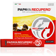 Papaya Recupero con RecuFast Complex