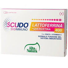 Scudo Bioimmuno Lattoferrina + Quercitina 400