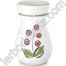Diffusore Brucia Essenze Ceramica Sarda Decorazione Lentisco