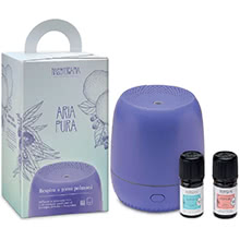 Kit Aria Pura con Diffusore a Ultrasuoni USB Petit Lavanda e 2 Oli Essenziiali Bio