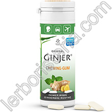 Ginjer Gomme da Masticare allo Zenzero e Menta