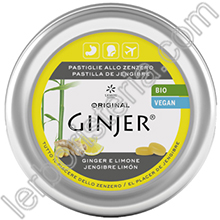 Ginjer Pastiglie Biologiche allo Zenzero e Limone