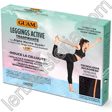 Leggings Active Traspirante con Alghe Guam e FIR Taglia XS/S 38-40