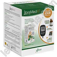 Libramed Kit con Glucometro e Libretto 'Conosci il tuo corpo scegli il tuo cibo'