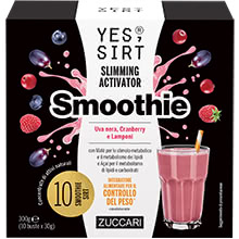 Yes, Sirt Slimming Activator Smoothie Uva nera Cranberry e Lamponi