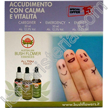 Australian Bush Flower Essences Box Accudimento con Calma e Vitalità