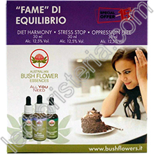 Australian Bush Flower Essences Box Fame di Equilibrio