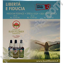 Australian Bush Flower Essences Box Libertà e Fiducia