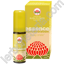 Australian Bush Flower Essences Concentration - Concentrazione - Spray Orale
