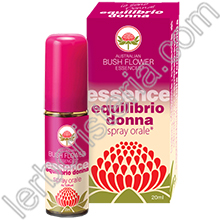 Australian Bush Flower Essences Equilibrio Donna Spray Orale