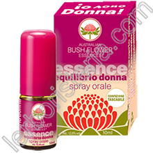 Australian Bush Flower Essences Equilibrio Donna Spray Orale Mini