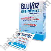 Bluvir Disinfect Fazzoletto Salviette Disinfettanti