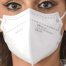 Air Mask Mascherina FFP2 Made in Italy Bianca