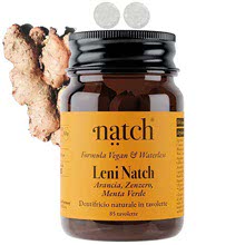 Natch Dentifricio Naturale in Tavolette Leni Natch