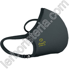 Zitto Mask Air Mascherina Filtrante Protettiva Antimicrobica Riutilizzabile Shadow Gray