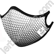 Zitto Mask Mascherina Filtrante Protettiva Antimicrobica Riutilizzabile Sporty White