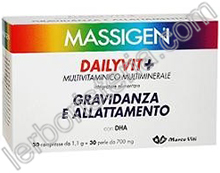Massigen Dailyvit+ Gravidanza e Allattamento