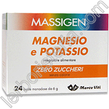 Massigen Magnesio e Potassio Zero Zuccheri