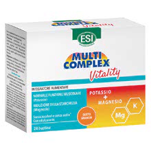 Multicomplex Vitality con Magnesio Potassio Coenzima Q10 e Taurina