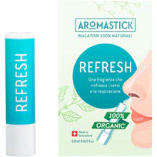 Aromastick Refresh Inalatore Nasale di Oli Essenziali