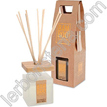 Heart & Home Bamboo Diffusore a Bastoncini di Legno Cedarwood & White Musk