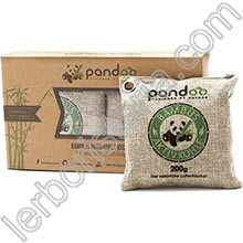 Sacchetto Deodorante Deumidificatore Naturale al Carbone di Bamboo 2x200 g